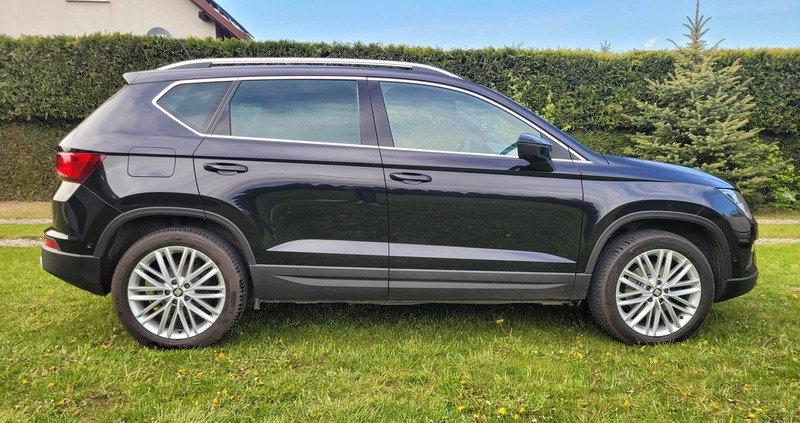 Seat Ateca cena 84000 przebieg: 155000, rok produkcji 2016 z Brodnica małe 211